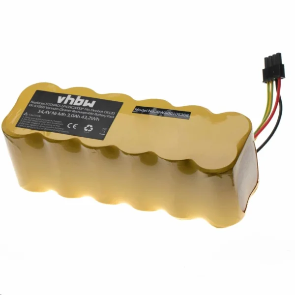 achetez pas cher Batterie Vhbw 2000mAh (14.4V) Pour Profimaster Robot 2712 Comme LP43SC… 1
