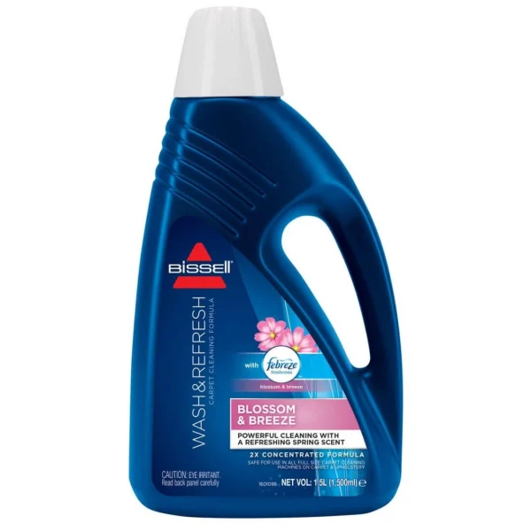 marque pas cher Bissell Détergent Wash & Refresh Febreze 1,5L Pour Tapis 1