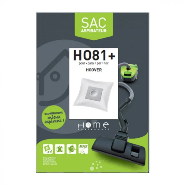 grande promotion Sac Aspirateur HOME EQUIPEMENT HEHO81+ X4 1