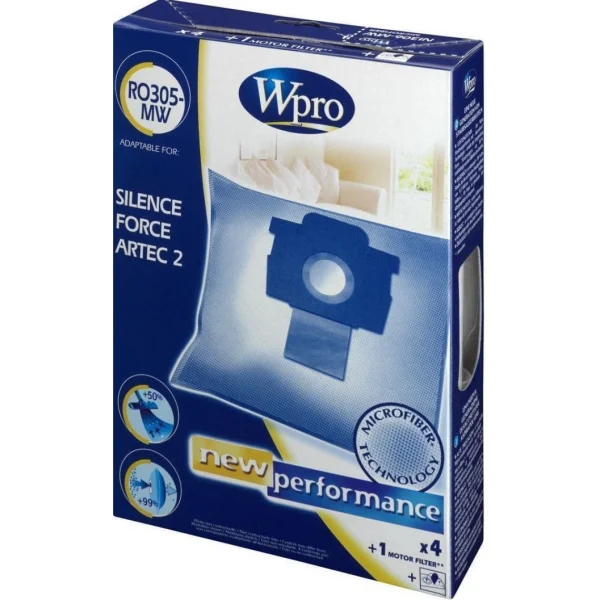 Neuve avec étiquette WPRO Sacs Aspirateur W RO 305 MW 3