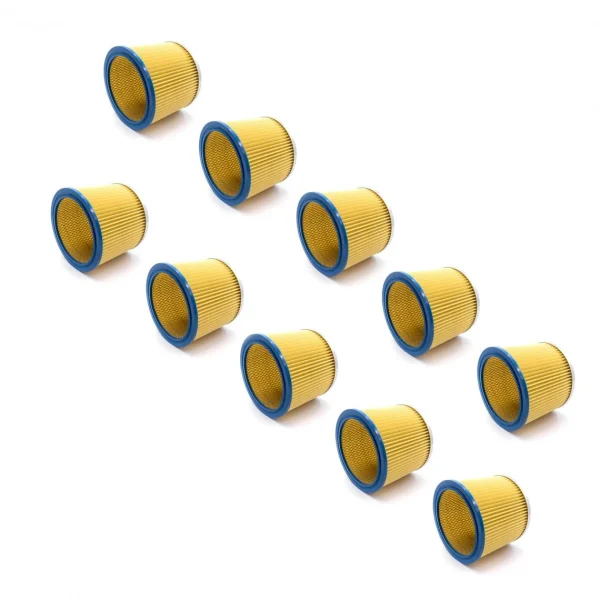 Pas Cher Magasin Soldes Vhbw 10x Filtre Rond / Filtre En Lamelles Pour Aspirateur, Robot, Aspi… 1