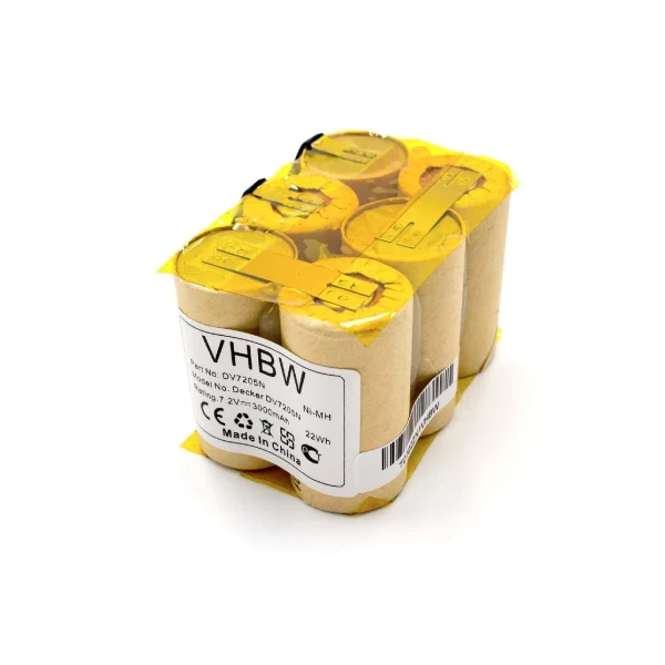 Vhbw NiMH Batterie 3000mAh (7.2V) Pour Aspirateur Home Cleaner Robots … Top ventes 1